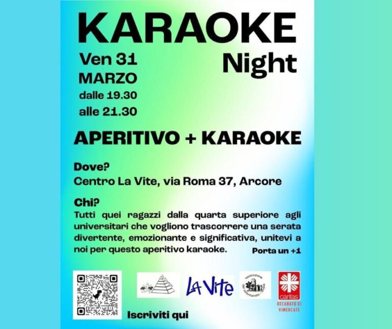 Scopri di più sull'articolo KARAOKE NIGHT – 31 MARZO