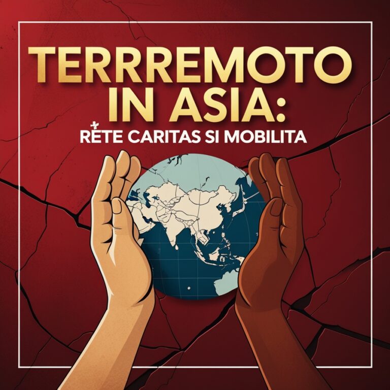 Scopri di più sull'articolo TERREMOTO IN ASIA: RETE CARITAS SI MOBILITA